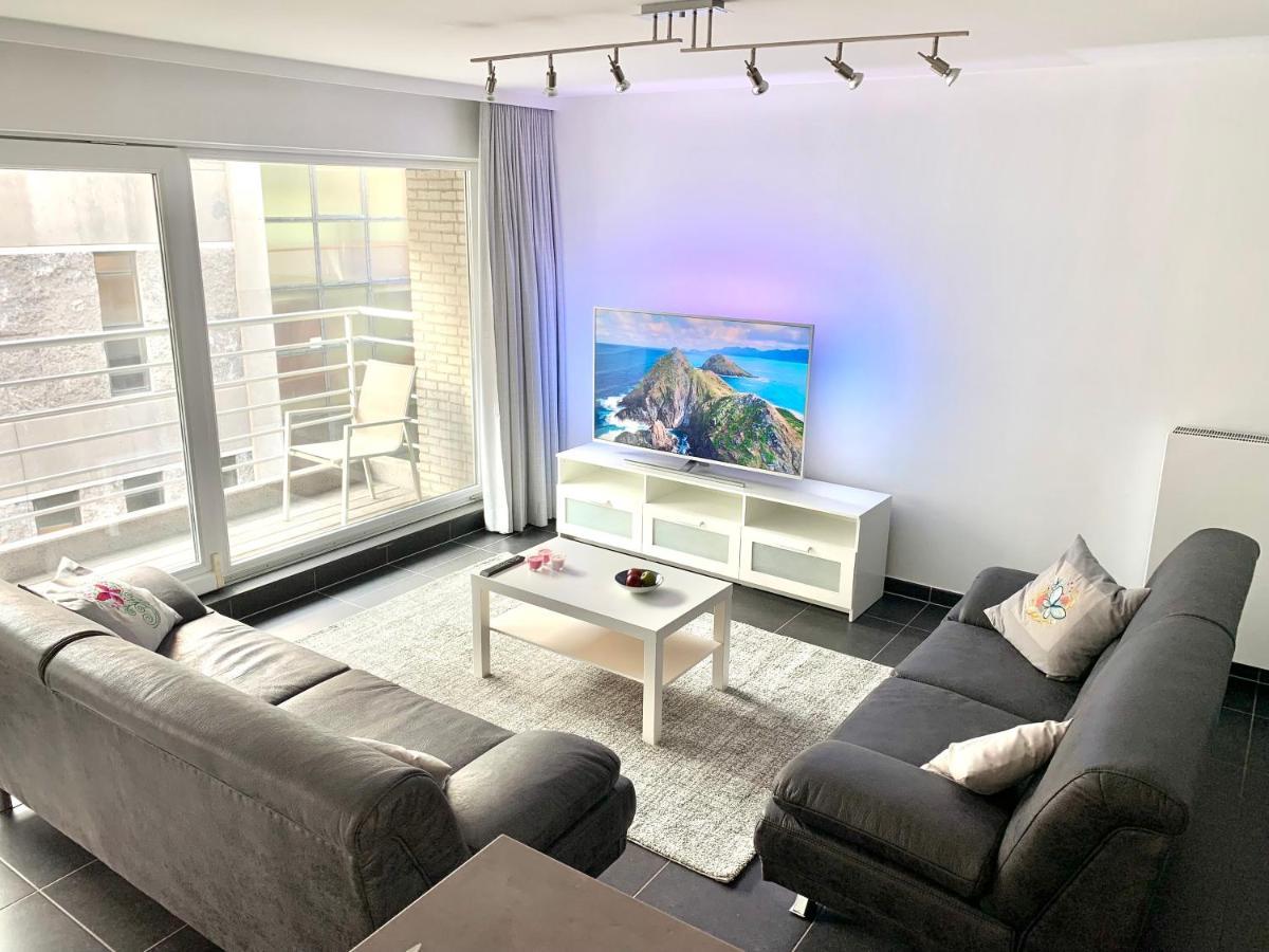 Vakantieappartement Emiel Centrum Oostende Met Garage ภายนอก รูปภาพ